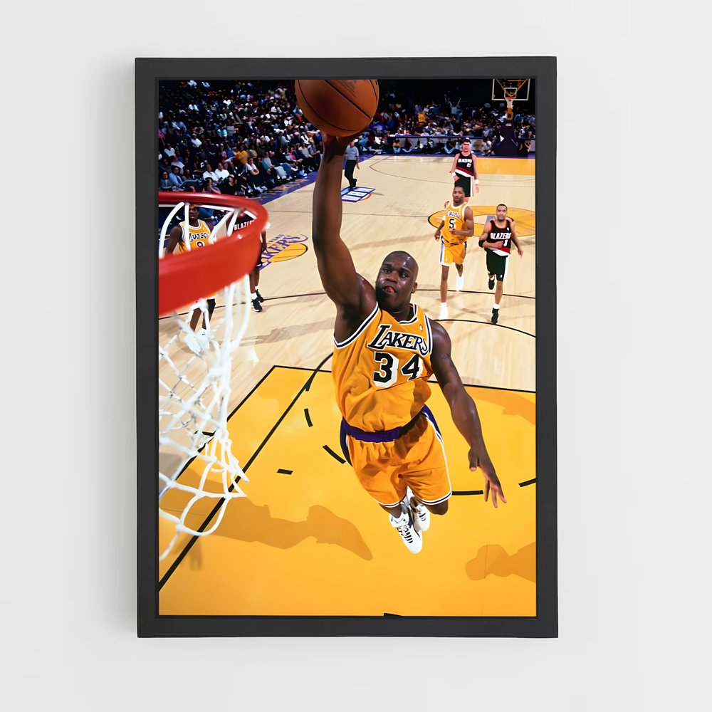 Poster Kobe Dunk Magic – affiche Basketball (vue 2)